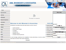 Tablet Screenshot of anilbhandarica.com